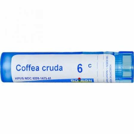 Boiron, Single Remedies, Crudaコーヒーの木, 6C, 約 80 粒 (Discontinued Item)
