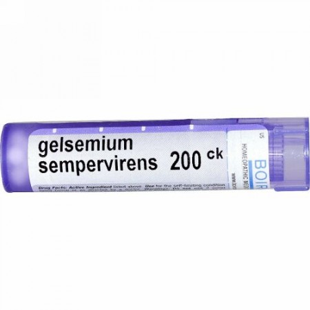Boiron, Single Remedies, Gelsemium Sempervirens（ゲルセミアム センパバイレンス）、200CK、約80ペレット (Discontinued Item)