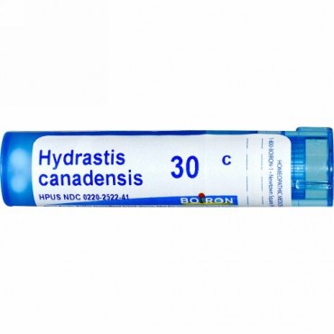 Boiron, Single Remedies, ヒドラスチス、30C、約80粒 (Discontinued Item)