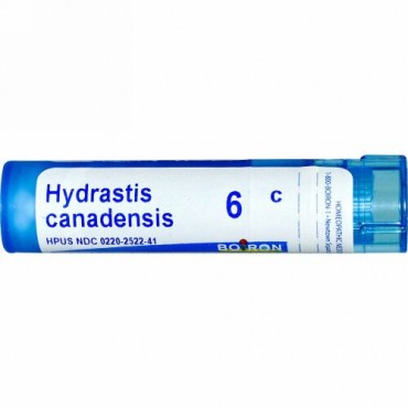 Boiron, Single Remedies, Hydrastis Canadensis（ヒドラスチス カナデンシス）、6C、約80ペレット (Discontinued Item)