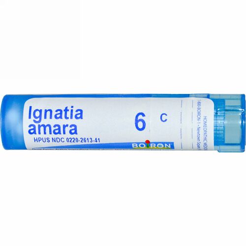 Boiron, Single Remedies, イグナシアアマラ, 6C, 約 80 粒 (Discontinued Item)