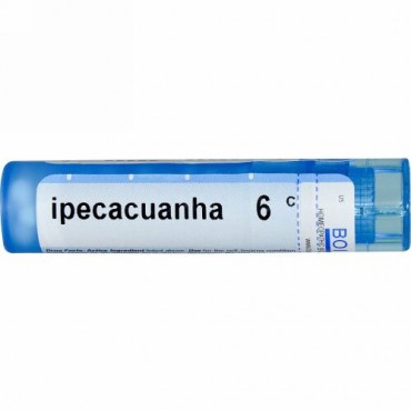 Boiron, Single Remedies, Ipecacuanha（イペカクアナ）、6C、約80ペレット (Discontinued Item)