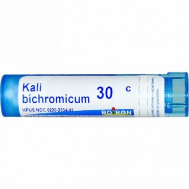 Boiron, Single Remedies, Kali Bichromicum（カーリー バイクロミカム）、30C、約80ペレット