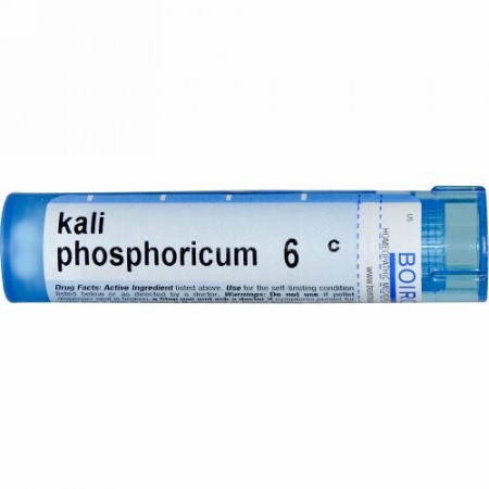 Boiron, Single Remedies, Kali Phosphoricum, 6C, 80 Pellets (Discontinued Item)