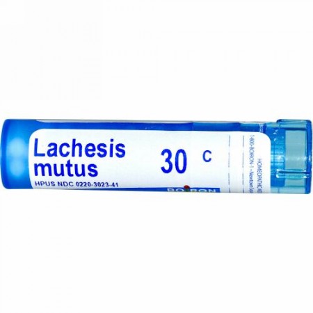 Boiron, Single Remedies, Lachesis Mutus, 30C, 約 80 粒