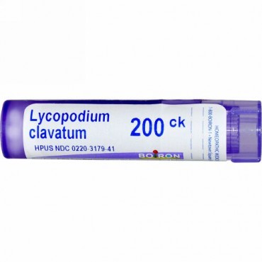 Boiron, Single Remedies, Lycopodium Clavatum（リコポディアム クラバタム）、200CK、約80ペレット (Discontinued Item)