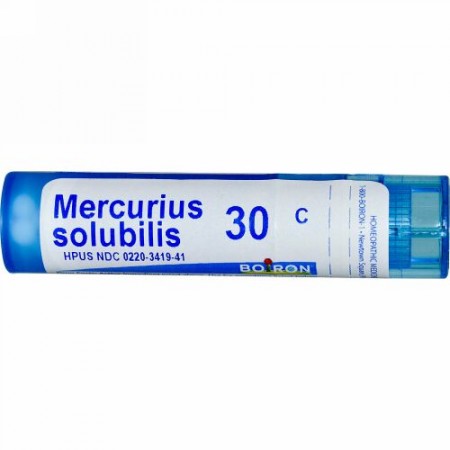 Boiron, Single Remedies, Mercurius Solubilis, 30C, 約 80 粒