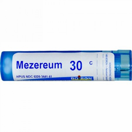 Boiron, Single Remedies, Mezereum（メゼリウム）、30C、約80ペレット (Discontinued Item)