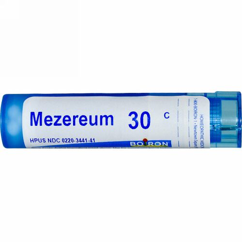 Boiron, Single Remedies, Mezereum（メゼリウム）、30C、約80ペレット (Discontinued Item)