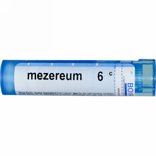 Boiron, Single Remedies, Mezereum（メゼリウム）、6C、約80ペレット (Discontinued Item)