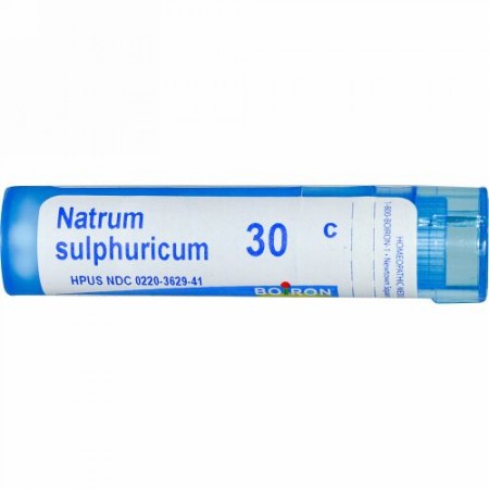 Boiron, Single Remedies, Natrum Sulphuricum, 30C, 約 80 粒 (Discontinued Item)