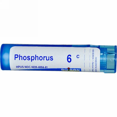 Boiron, Single Remedies, Phosphorus（フォスフォラス）、6C、約80ペレット (Discontinued Item)