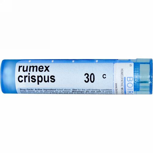 Boiron, Single Remedies, Rumex Crispus, 30C, 約 80 粒 (Discontinued Item)