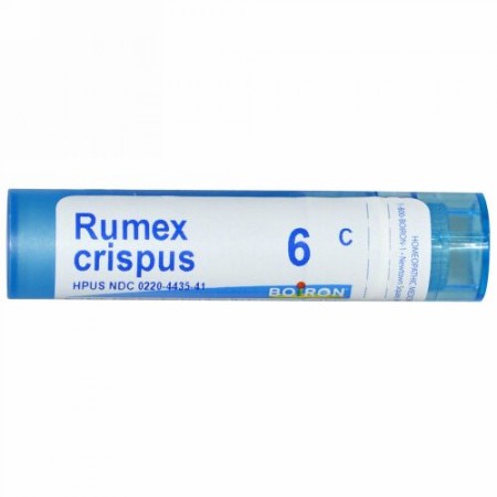 Boiron, Single Remedies, Rumex Crispus, 6C, 約 80 粒 (Discontinued Item)