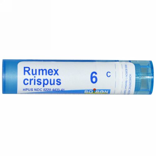 Boiron, Single Remedies, Rumex Crispus, 6C, 約 80 粒 (Discontinued Item)