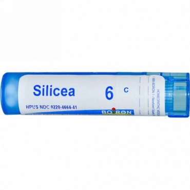 Boiron, Single Remedies, Silicea（シリシア）、6C、約80ペレット (Discontinued Item)