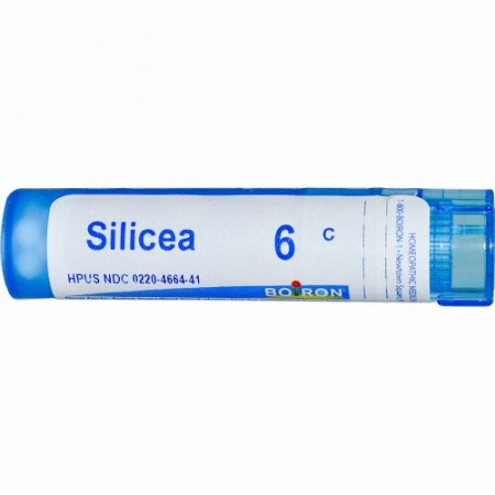 Boiron, Single Remedies, Silicea（シリシア）、6C、約80ペレット (Discontinued Item)