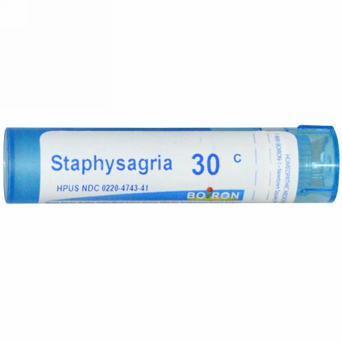 Boiron, Single Remedies, Staphysagria、30C、80 粒