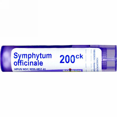 Boiron, Single Remedies, Symphytum Officinale（シンフィタム オフィシナレ）、200CK、約80ペレット (Discontinued Item)