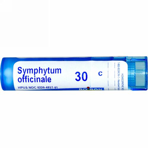 Boiron, Single Remedies, Symphytum Officinale（シンフィタム オフィシナレ）、30C、約80ペレット