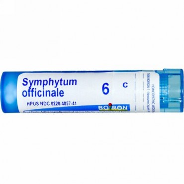 Boiron, Single Remedies, Symphytum Officinale（シンフィタム オフィシナレ）、6C、約80ペレット (Discontinued Item)
