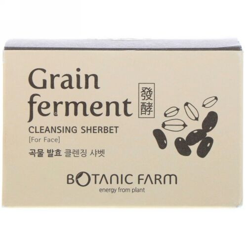 Botanic Farm, Grain Ferment Cleansing Sherbet for Face, 100 ml (Discontinued Item)