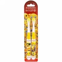 Brush Buddies, 絵文字歯ブラシ、ソフト、２パック (Discontinued Item)