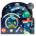Brush Buddies, スマートケア、3点ディナーウェアセット、スペース、3点セット (Discontinued Item)