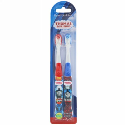 Brush Buddies, トーマス&フレンズハブラシ、2パック