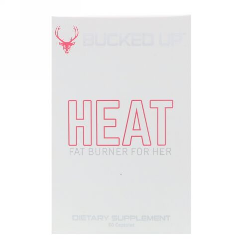 Bucked Up, HEAT, Fat Burner For Her, 60 Capsules (Discontinued Item)