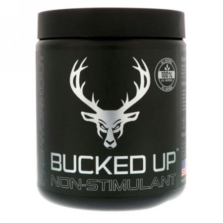 Bucked Up, Pre-Workout, Raspberry Lime Ricky, Non-Stimulant, 11.36 oz (322 g) (Discontinued Item)