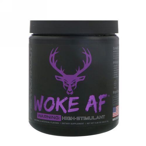 Bucked Up, WOKE AF, Pre-Workout, Grape Gainz, 12.82 oz (363.57 g)  (Discontinued Item)