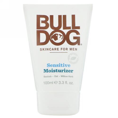 Bulldog Skincare For Men, 敏感肌用モイスチャライザー、3.3 fl oz (100 ml)