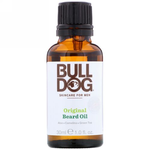 Bulldog Skincare For Men, オリジナルビアード（あごひげ）オイル、1 fl oz (30 ml)