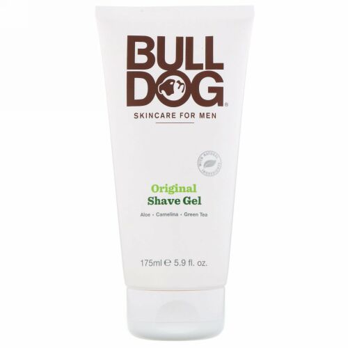 Bulldog Skincare For Men, オリジナルシェーブジェル、5.9 fl oz (175 ml)