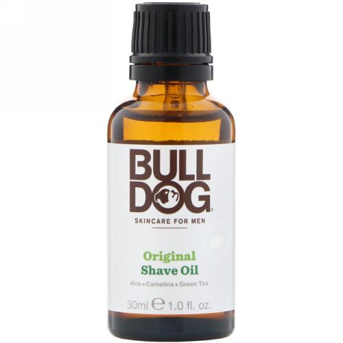 Bulldog Skincare For Men, オリジナル・シェーブオイル、1 fl oz (30 ml) (Discontinued Item)