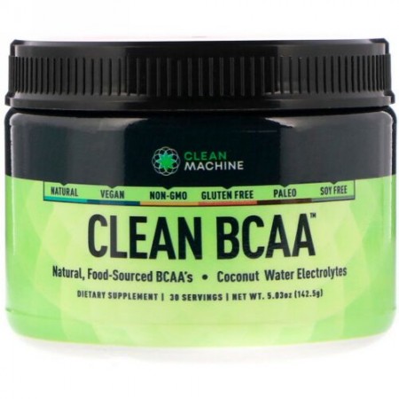 CLEAN MACHINE, Clean BCAA, 5.03 oz (142.5 gm) (Discontinued Item)