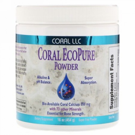 CORAL LLC, Coral EcoPure Powder, 16 oz (454 g) (Discontinued Item)