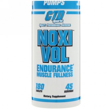 CTD Sports, ノキシボル、180錠 (Discontinued Item)