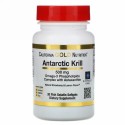 California Gold Nutrition, 南極クリル（オキアミ）オイル、アスタキサンチン配合、RIMFROST（リムフロスト）社製、ストロベリー＆レモンの天然風味、500mg、魚ゼラチンソフトジェル30粒