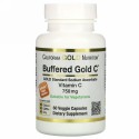 California Gold Nutrition, 緩衝ビタミンCカプセル、750mg、ベジカプセル60粒