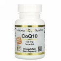 California Gold Nutrition, CoQ10（コエンザイムQ10）、100mg、植物性ソフトジェル30粒
