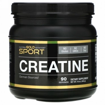 California Gold Nutrition, クレアチン一水和物、無香料、454g（16オンス）