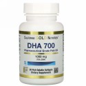 California Gold Nutrition, DHA 700フィッシュオイル、医薬品グレード、1,000mg、魚ゼラチンソフトジェル30粒