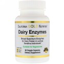 California Gold Nutrition, 乳製品酵素 乳製品プロテイン &  ラクトース 90植物性カプセル (Discontinued Item)