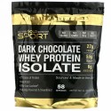 California Gold Nutrition, ダークチョコレートホエイタンパク質アイソレート、2,270 g（5 lbs）
