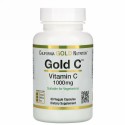 California Gold Nutrition, Gold C（ゴールドC）、ビタミンC、1,000mg、ベジカプセル60粒
