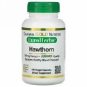 California Gold Nutrition, サンザシエキス、EuroHerbs（ユーロハーブ）、ヨーロッパ品質、300mg、ベジカプセル180粒