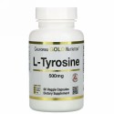 California Gold Nutrition, L-チロシン、AjiPure（アジピュア）、500mg、植物性カプセル60錠