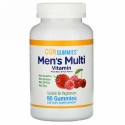 California Gold Nutrition, 男性用マルチビタミングミ、ゼラチン・グルテン無添加、ミックスベリー＆フルーツ風味、グミ90粒